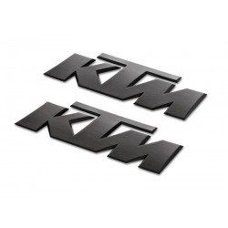 KTM Naklejki 3D (2 szt) czarne