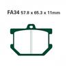 EBC FA034 Klocki ham Yamaha XS , XJ , SR