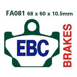 EBC FA081 FA81 Klocki ham Yamaha RD , SR , XS , XV