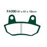 EBC FA090 Klocki ham Honda CB 650 SC '82-83