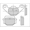 Brenta FT3095 Klocki ham Kawasaki